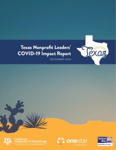 Texas Nonprofit Leaders' COVID-19 Impact Report Cover