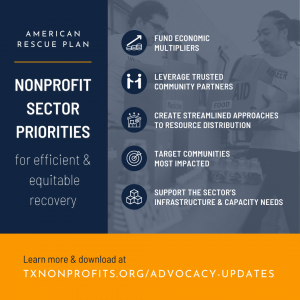 American Rescue Plan: Nonprofit Sector Priorities for efficient & equitable recovery